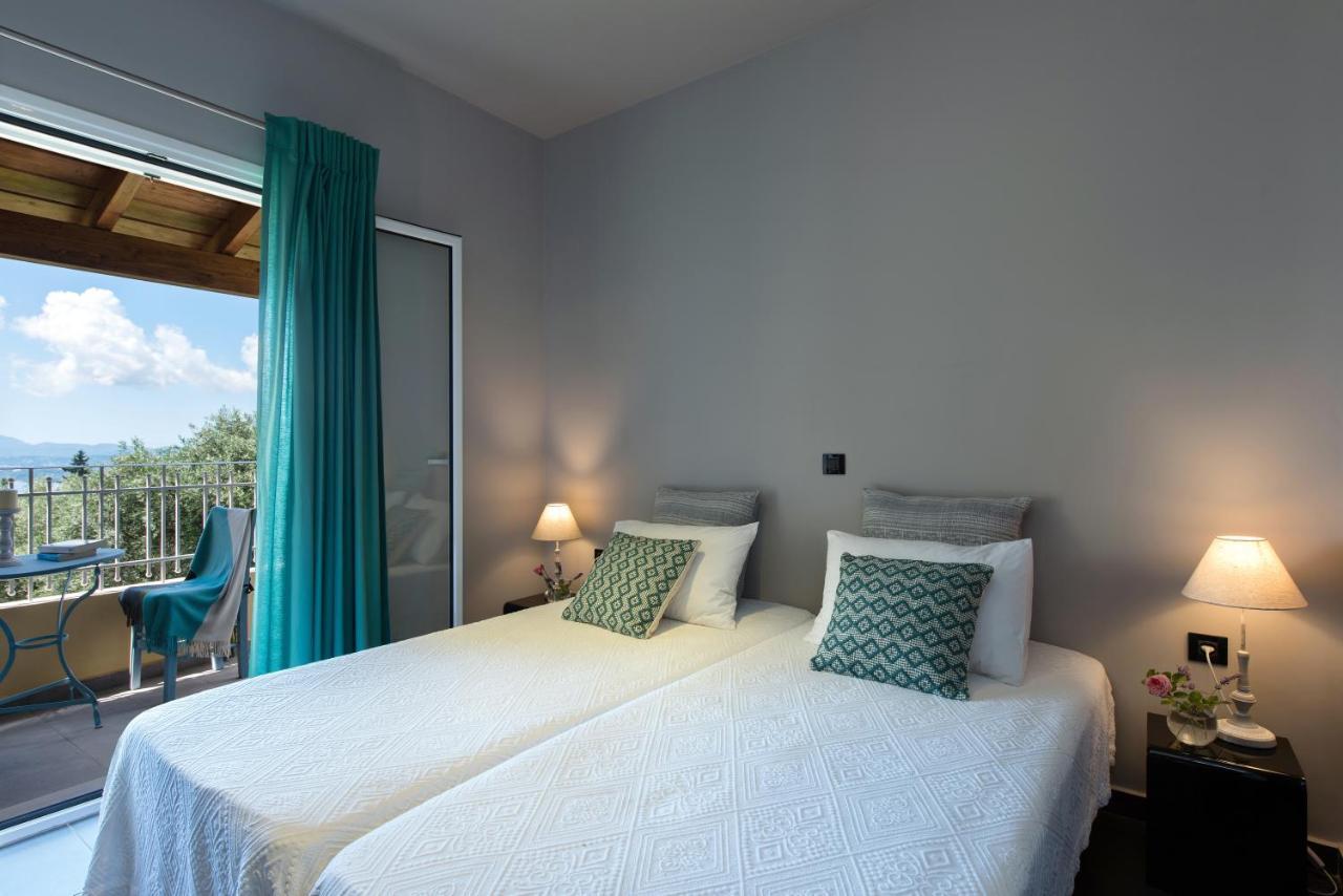 Terra Rossa By Konnect, Views To Ionian Sea Villa Spartylas ภายนอก รูปภาพ