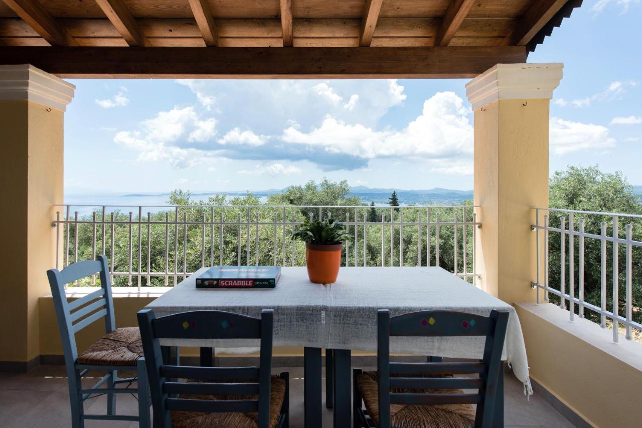 Terra Rossa By Konnect, Views To Ionian Sea Villa Spartylas ภายนอก รูปภาพ