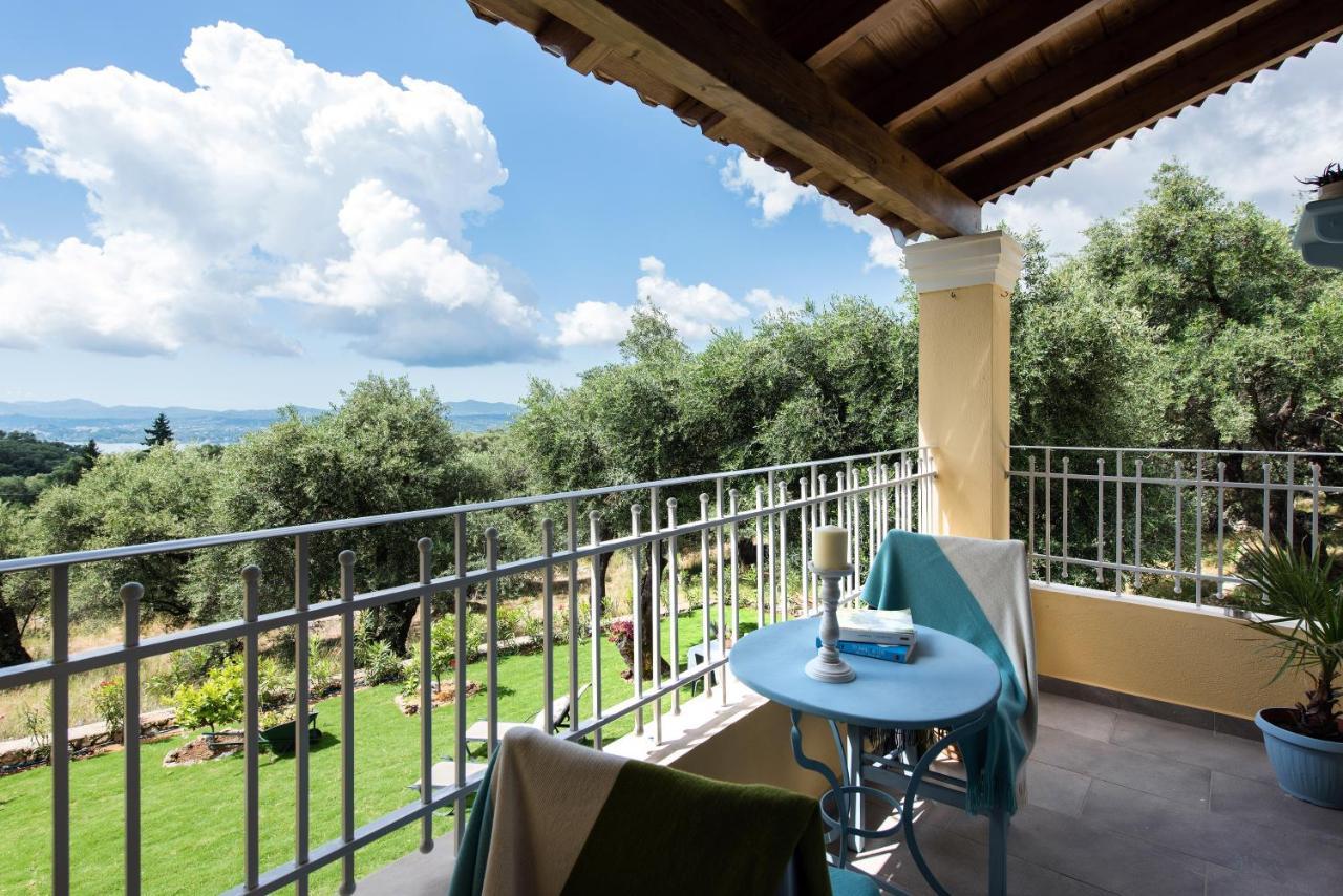 Terra Rossa By Konnect, Views To Ionian Sea Villa Spartylas ภายนอก รูปภาพ