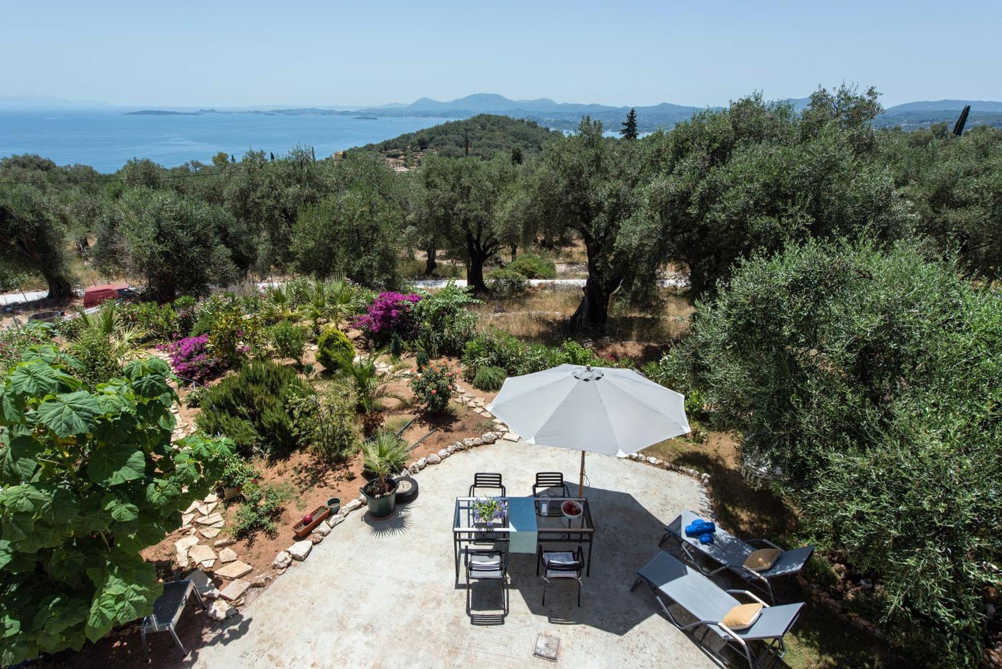 Terra Rossa By Konnect, Views To Ionian Sea Villa Spartylas ภายนอก รูปภาพ