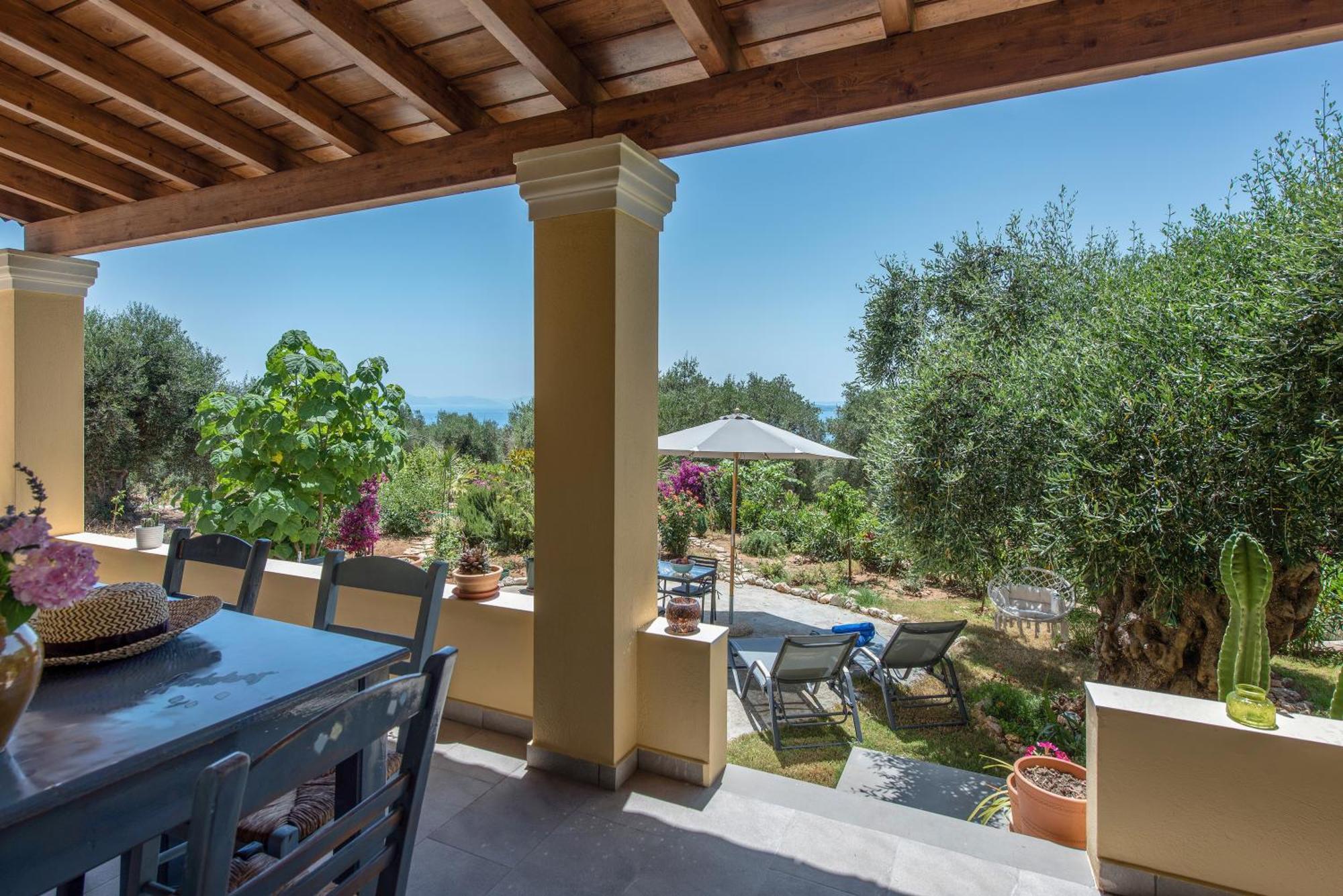 Terra Rossa By Konnect, Views To Ionian Sea Villa Spartylas ภายนอก รูปภาพ