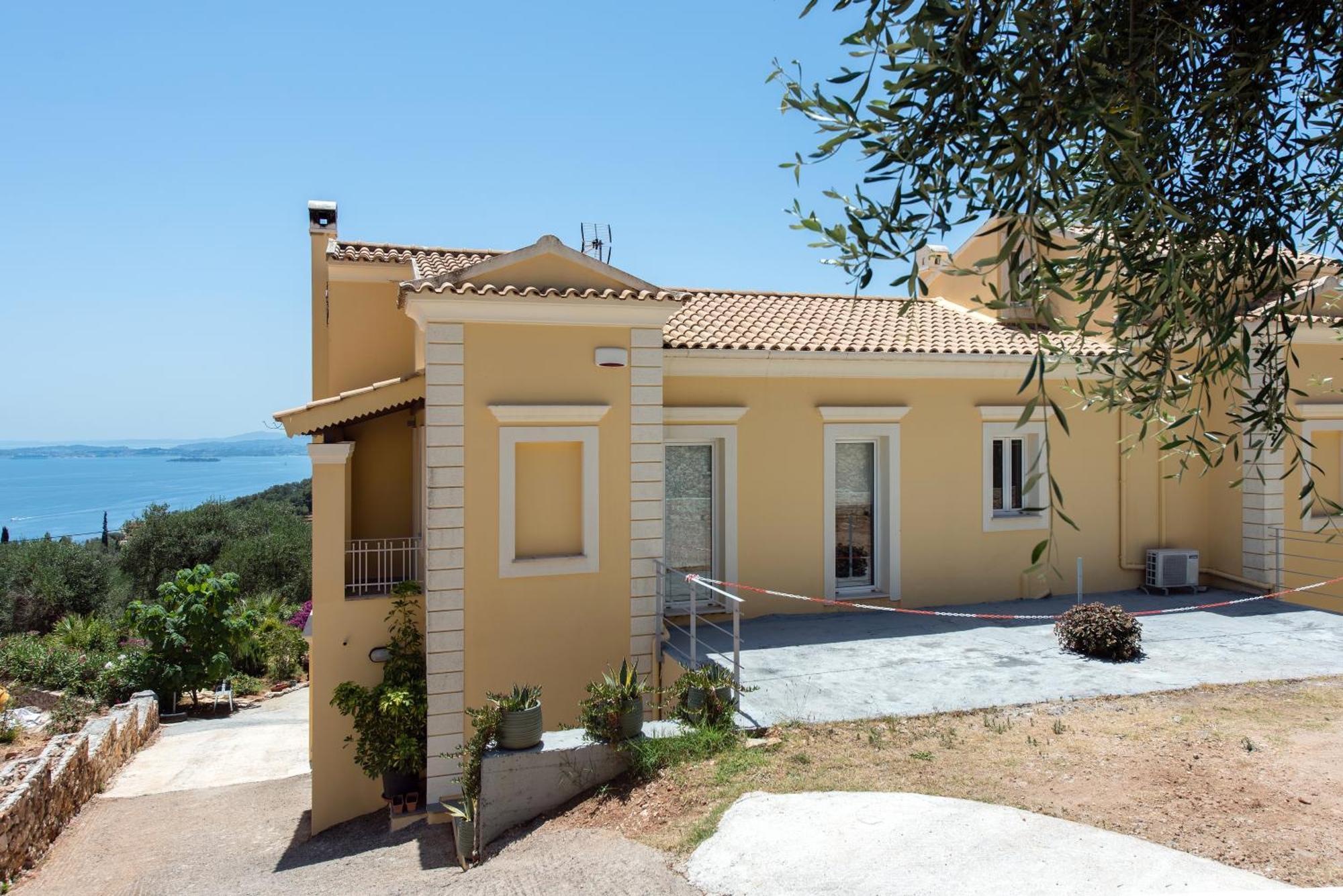 Terra Rossa By Konnect, Views To Ionian Sea Villa Spartylas ภายนอก รูปภาพ