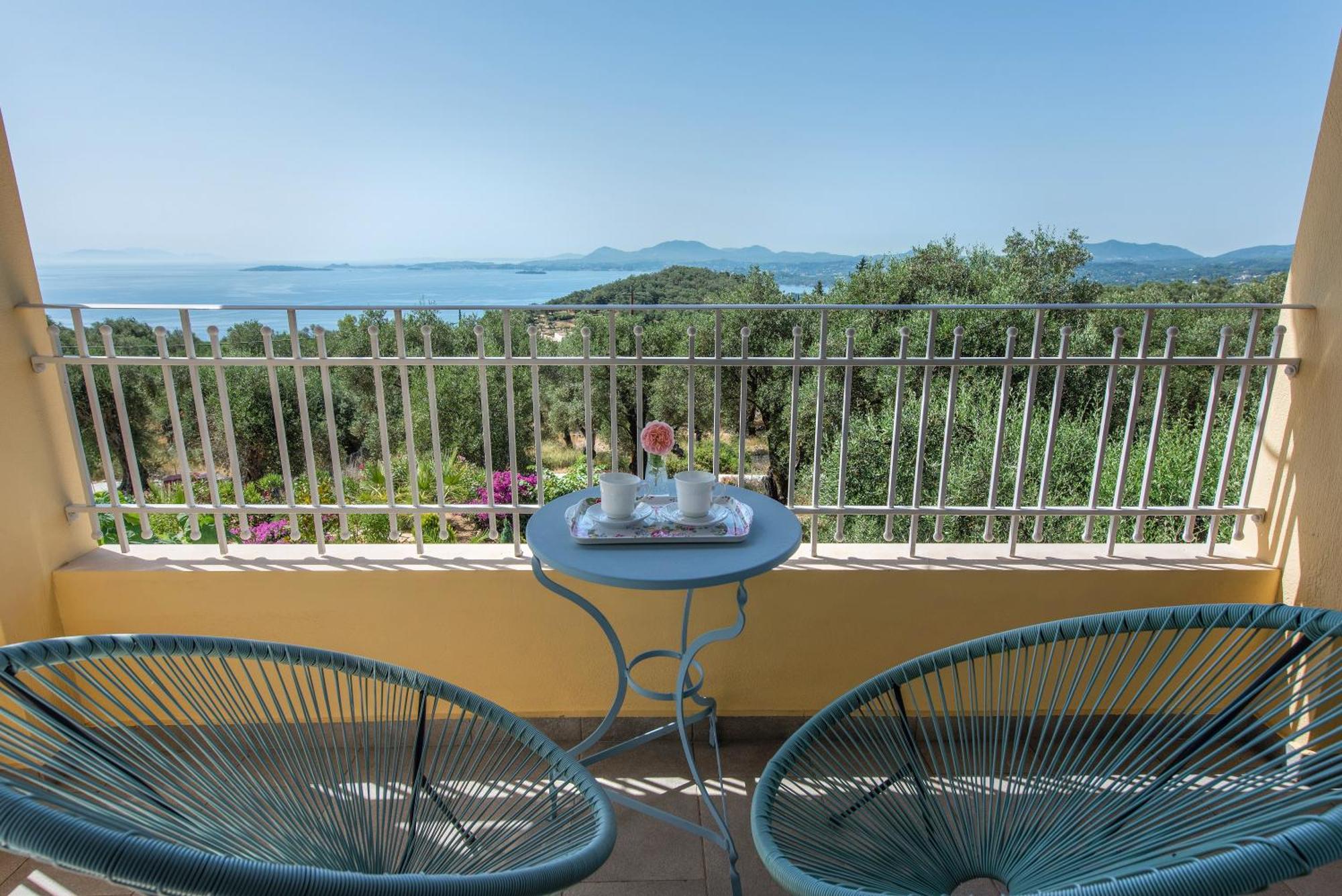 Terra Rossa By Konnect, Views To Ionian Sea Villa Spartylas ภายนอก รูปภาพ